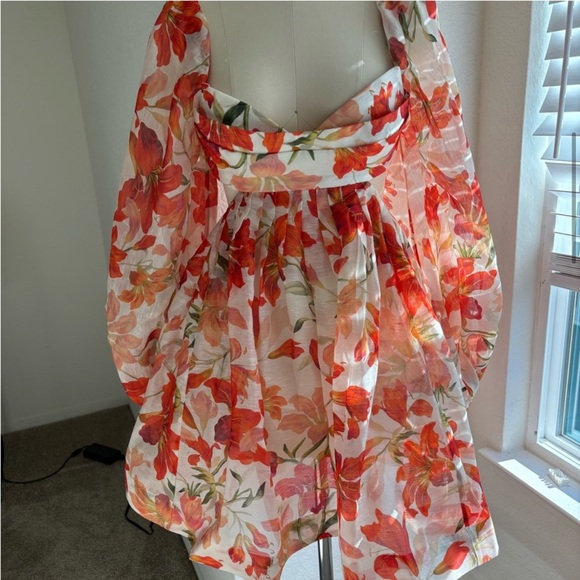 NWOT Zimmermann linen silk dress - Picture 8 of 13